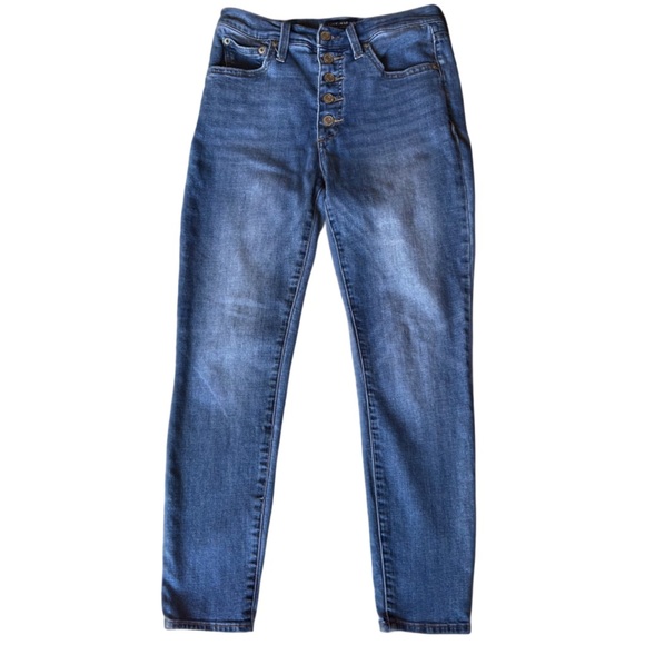 Lucky Brand High Rise Skinny Bridgette 6/28 Button Fly - Picture 1 of 4